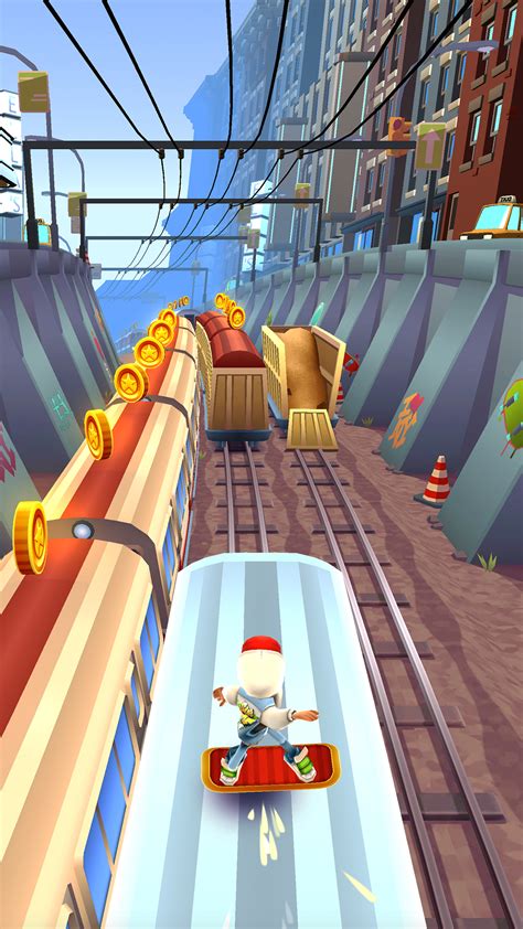  Grind trains with your cool crew Colorful and vivid HD graphics Hoverboard Surfing Paint powered jetpack Lightning fast swipe acrobatics Challenge and help your friends Join the most daring chase. . Unblocked subway surfers